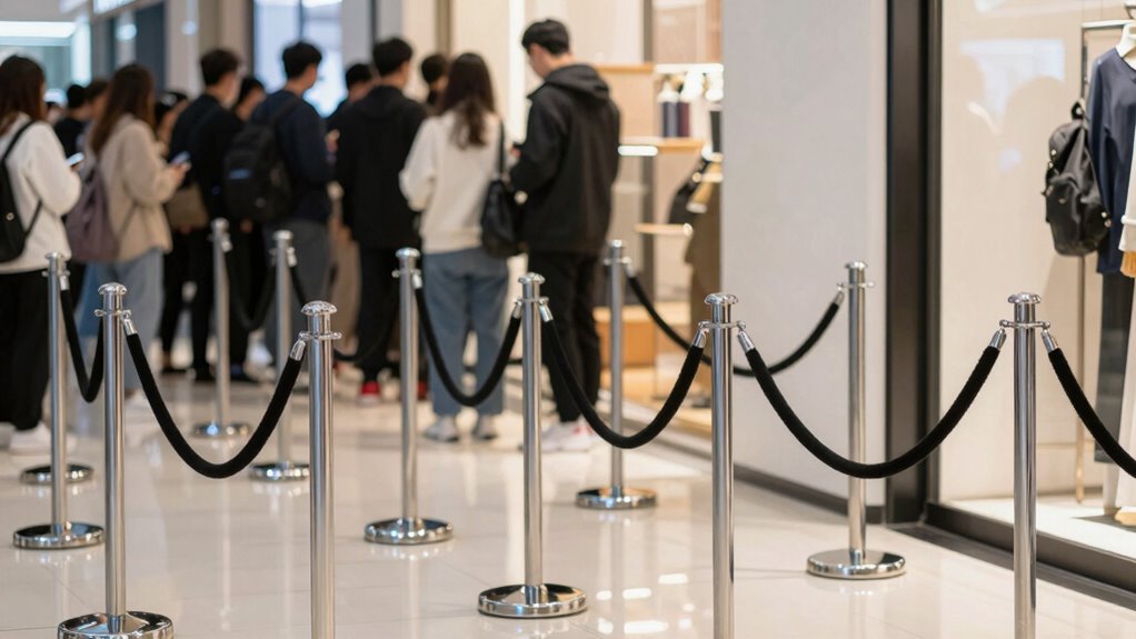 managing entrance crowd movement