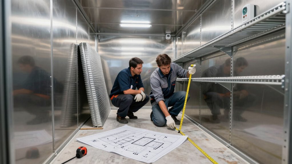 measurement oversights during installation