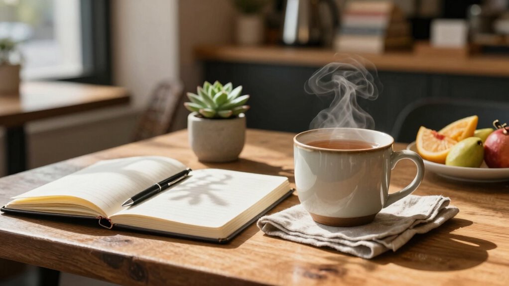 mindful cafe energizing routine