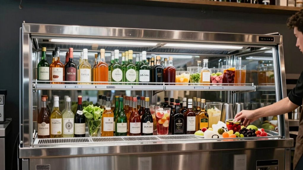 optimize bar refrigeration efficiency