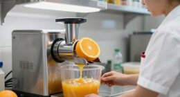 orange juice machine efficiency