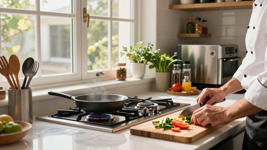 prepare kitchen efficiently early