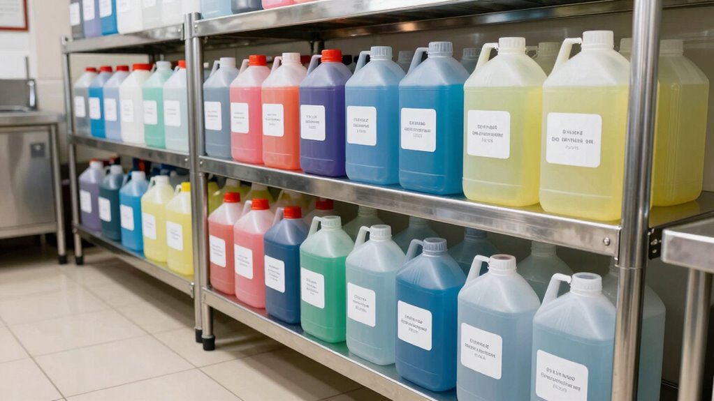 proper chemical storage practices