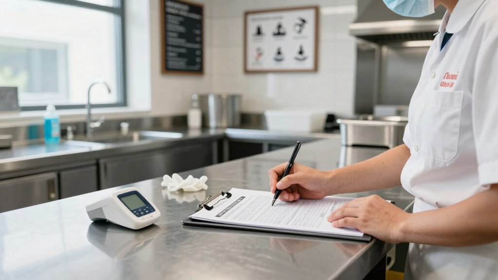 restaurant illness reporting procedures