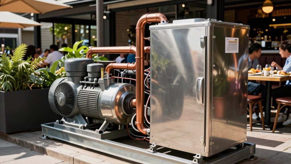 restaurant refrigeration condenser units