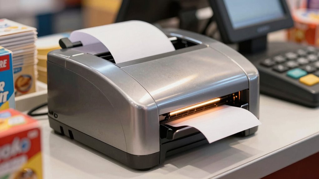 unnoticed front counter printers