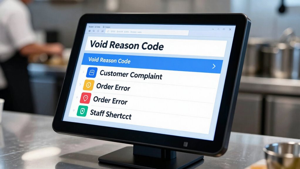 void reason code explanation