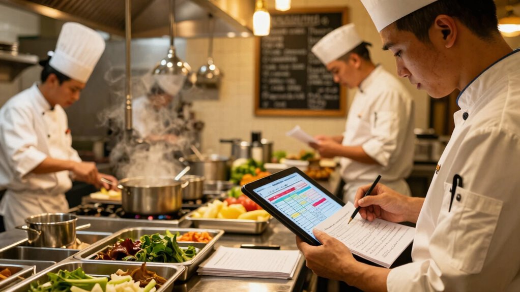 weekly restaurant operational reviews