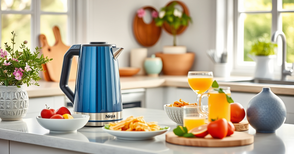 Chill and Brew: Using the Ninja KT200BL Electric Kettle for Perfect Iced Tea