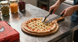 Little Caesars’ New ‘Webbed Pizza’ Comes With Something Special for Spider-Man Fans