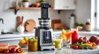 Refreshing Summer Juice with Ninja NeverClog Cold Press Juicer