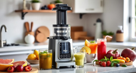 Refreshing Summer Juice with Ninja NeverClog Cold Press Juicer