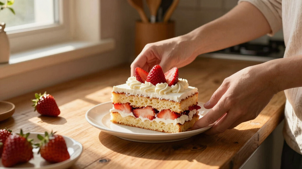 strawberry chiffon shortcake, perfected