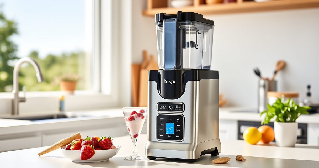 Chill Out This Summer with the Ninja CREAMi Deluxe Ice Cream Maker
