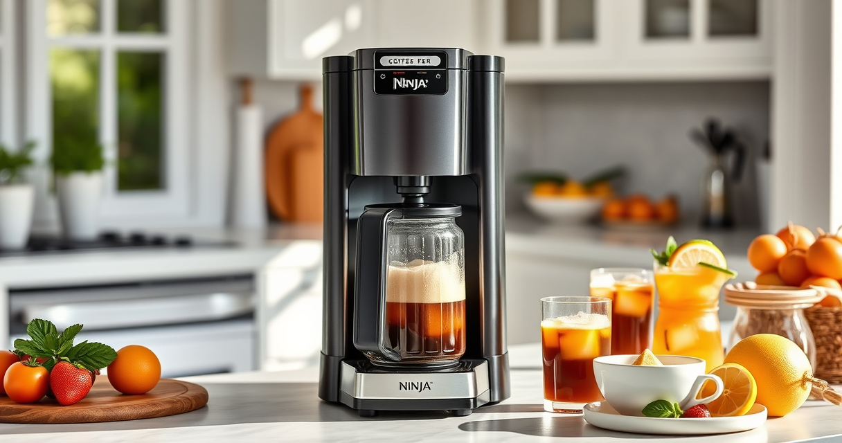 Chill Out with Iced Coffee Using Ninja Hot & Iced XL