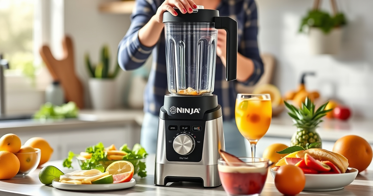Cool Summer Smoothie Recipe with Ninja BC151EM Blast Portable Blender