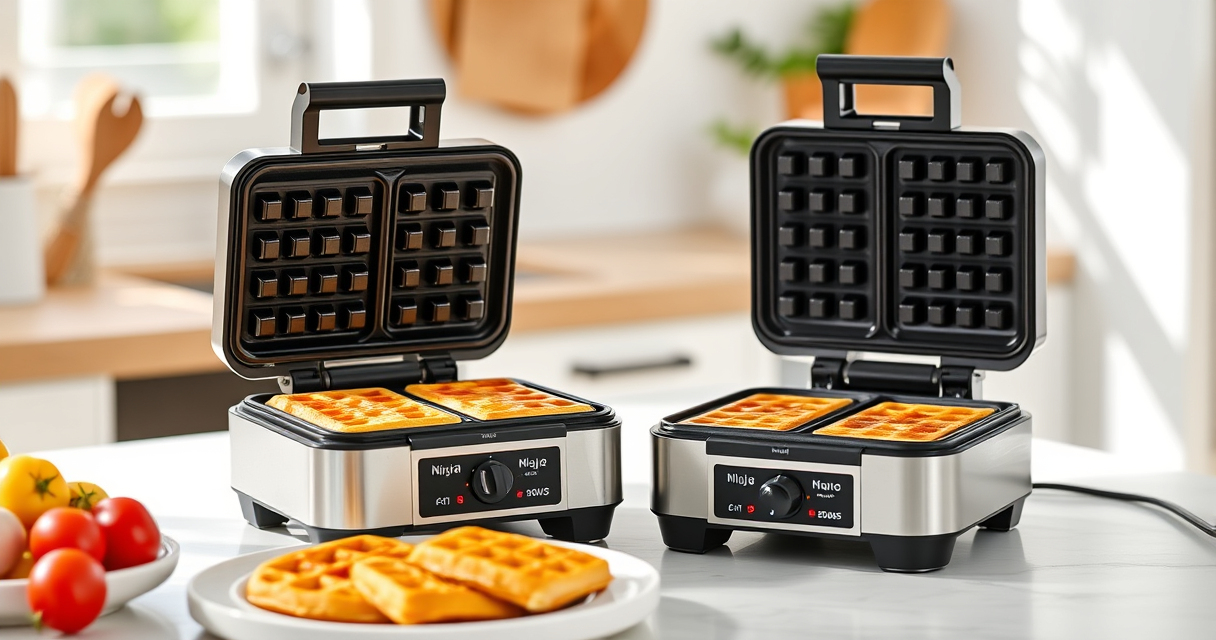 Enjoy Perfect Summer Waffles with the Ninja Belgian Waffle Maker Pro
