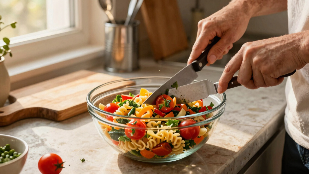 "Every Bite Is Full Of Flavor": I'm Copying This Chef's 1-1-1 Pasta Salad