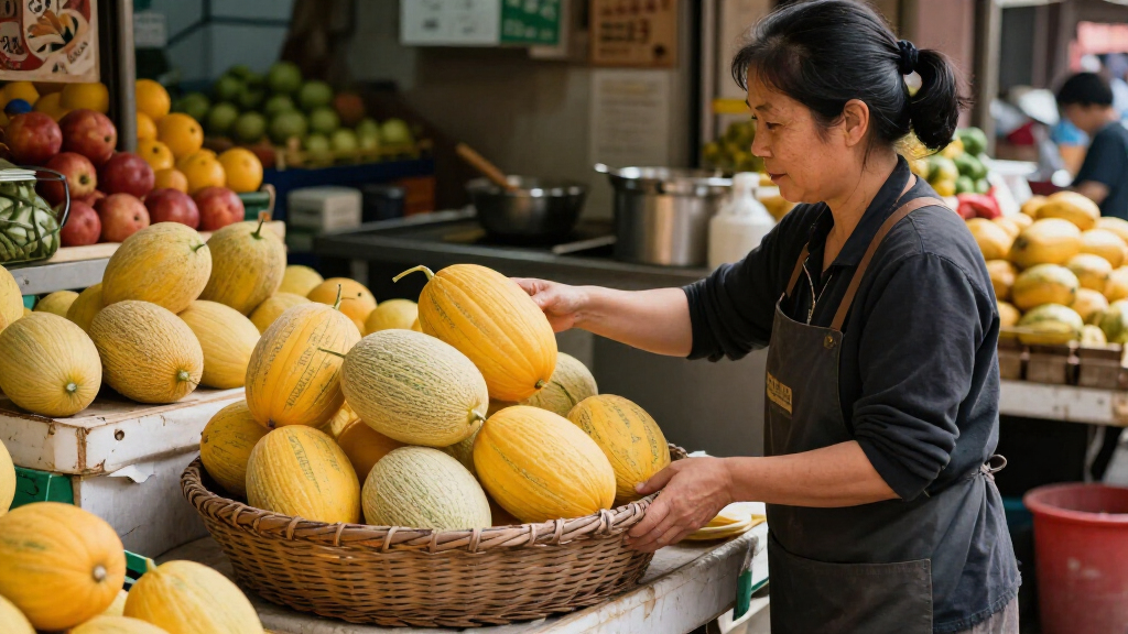 Kashgar Melons Enter Hong Kong Market For First Time-中新网 - Xj.chinanews.com.cn