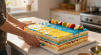 Martha's Giant Flag Cake Served 250 Guests—Here's How to Make It Yourself