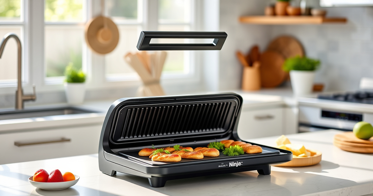 Ninja Foodi Pro 5-in-1 Indoor Grill: Summer Grilling Made Easy