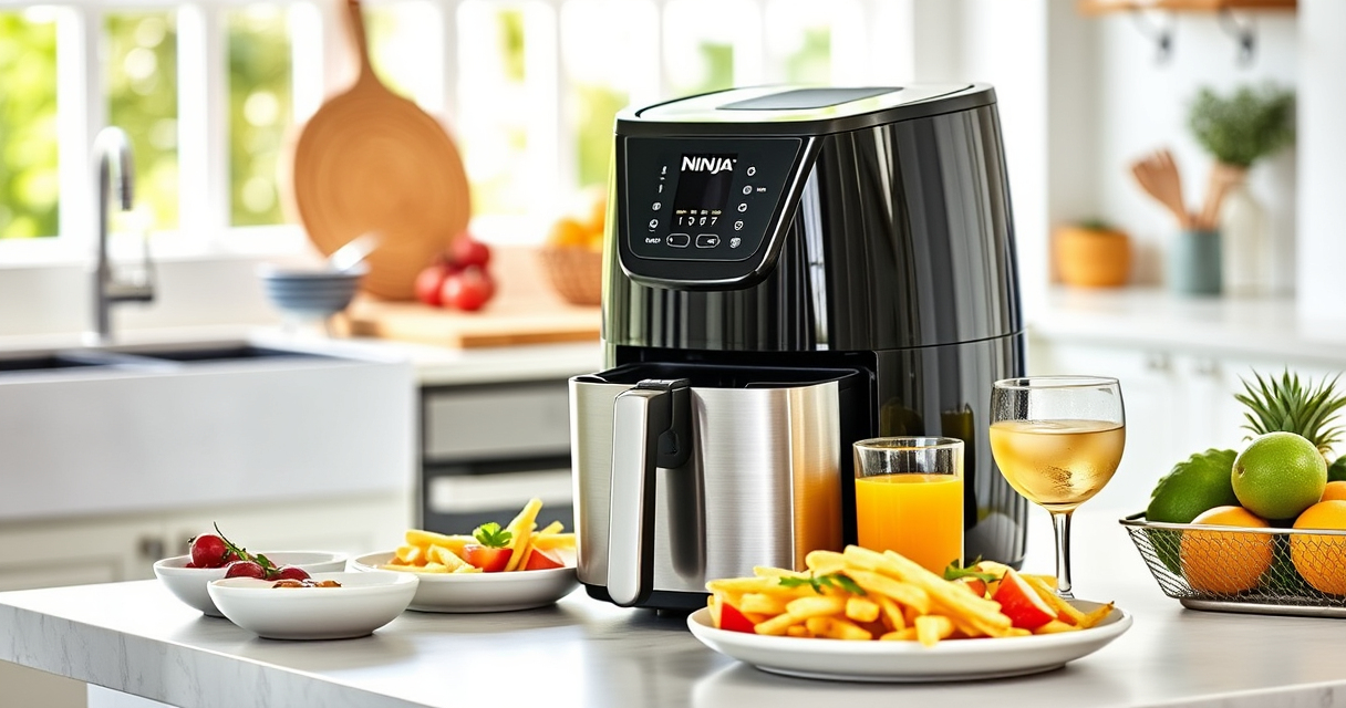 Summer Crispy Chicken Wings with Ninja XL Air Fryer