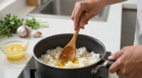Why I Add Garlic Butter To Every Batch Of Rice I Make