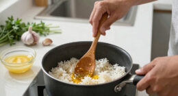 Why I Add Garlic Butter To Every Batch Of Rice I Make