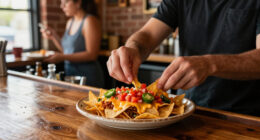 How Florida Tavern Makes Nachos So Every Chip Gets Perfect Topping Mix