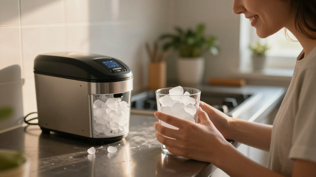 I Tried The Best Cheap Nugget Ice Maker, And It’s 100X Better Than The Cubes From My Fridge (It’s On Sale!)