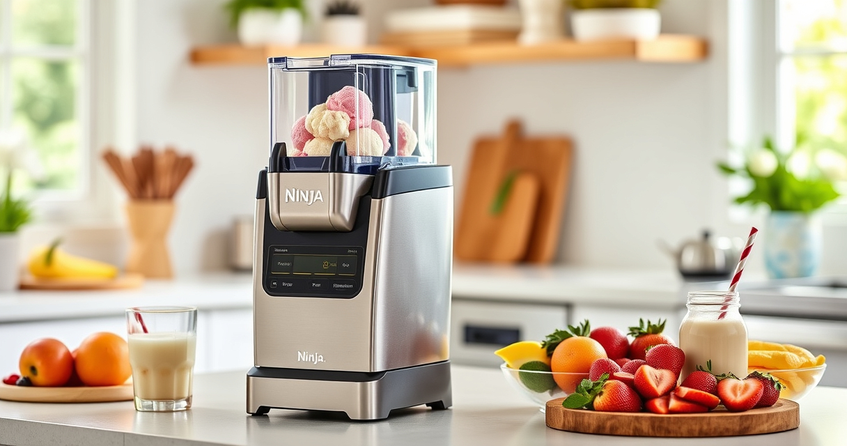 Ninja CREAMi 7-in-1 Ice Cream Maker: Perfect Summer Frozen Treats