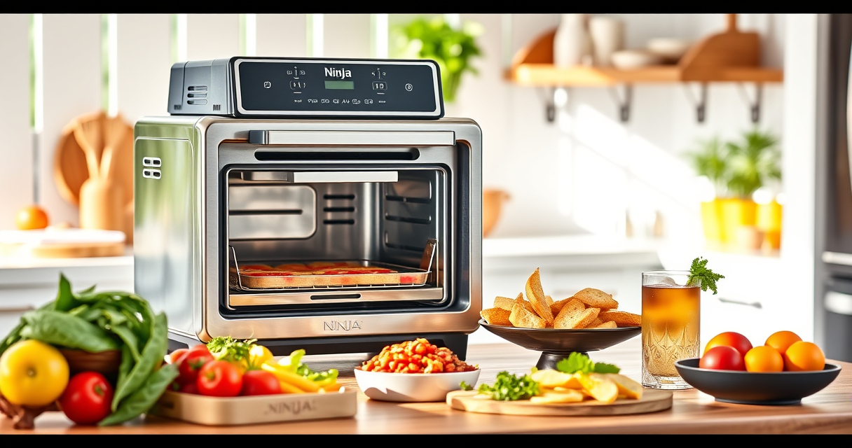 Ninja Foodi XL Pro Air Oven: The Ultimate Summer Countertop Companion