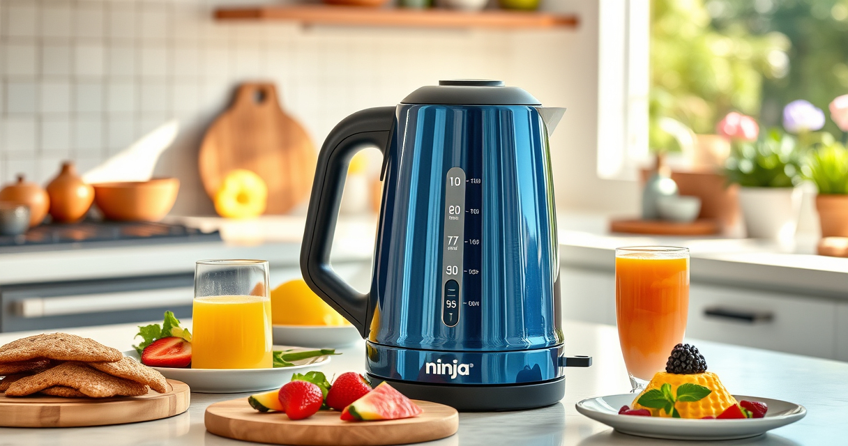Ninja KT200BL Electric Kettle: Perfect for Summer Iced Teas and More