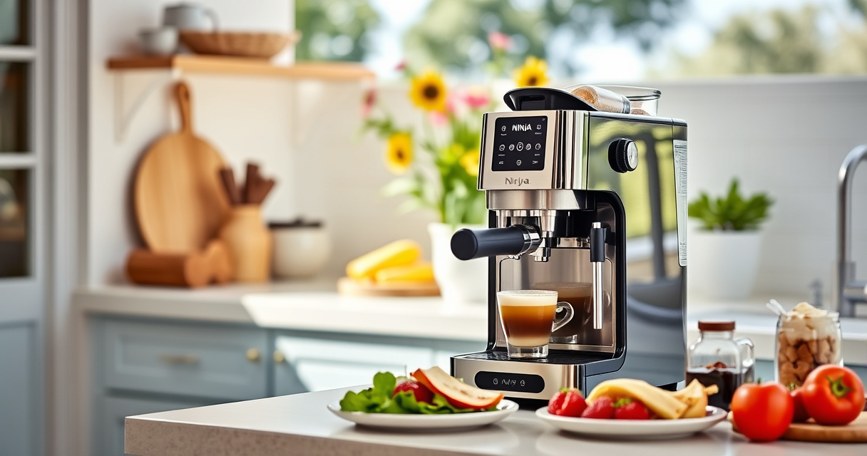 Ninja Luxe Café Premier 3-in-1 Espresso Machine: Summer Coffee Versatility