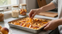 Peach Crumb Bars