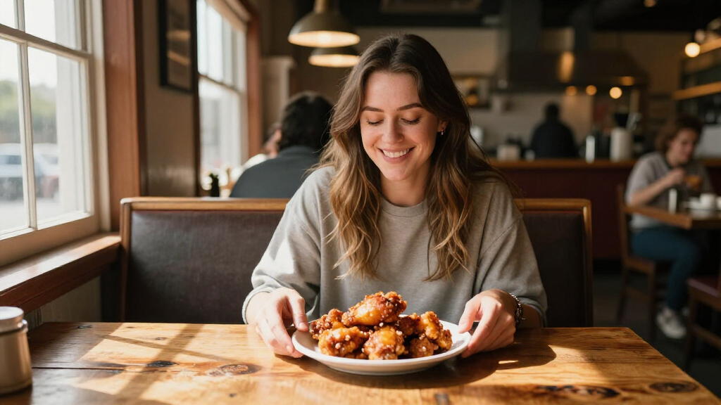 Sam Smith Loves Hooters Chicken Wings