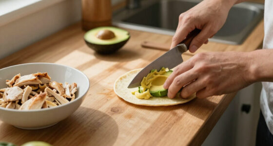 Tortino Di Pollo E Maionese Con Avocado