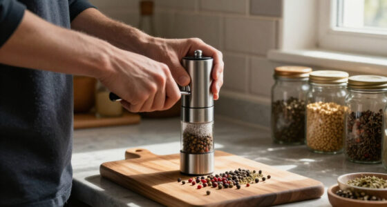 6 Best Automatic Spice Grinders for One-Handed Seasoning in 2026