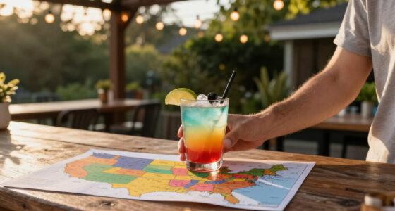 All Of The Cocktails Named After U.S. States, Mapped