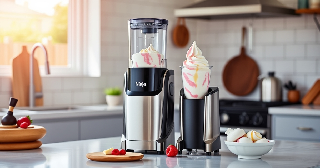 Beat the Heat with the Ninja NC701 CREAMi Swirl Ice Cream Maker