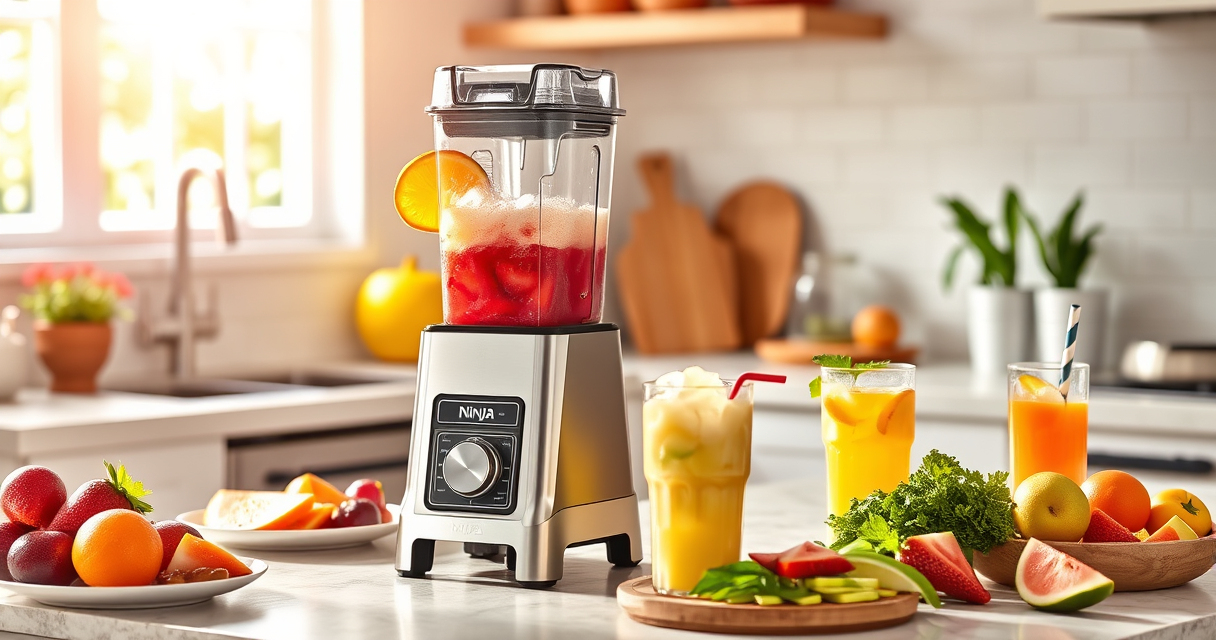 Cool Off This Summer with the Ninja SLUSHi Frozen Drink Maker