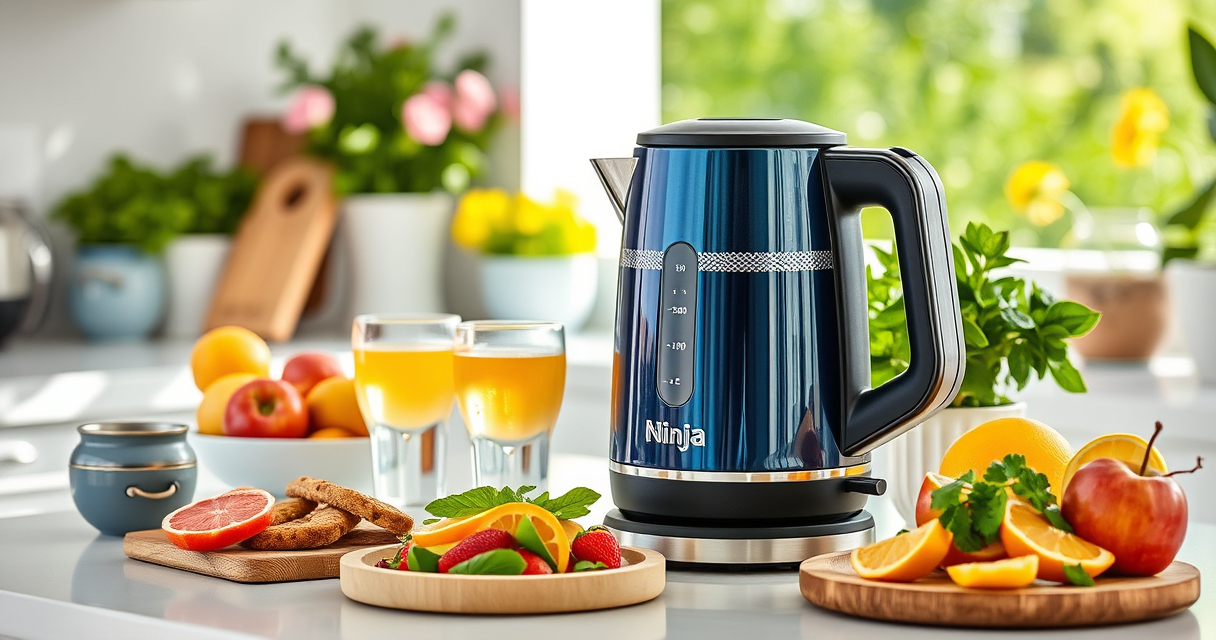 Cool Summer Recipes & Drinks with the Ninja KT200BL Electric Kettle