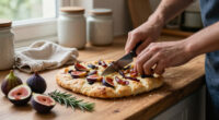Focaccia Salata Ai Fichi