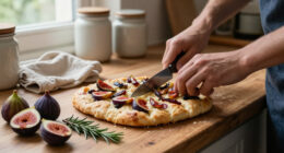 Focaccia Salata Ai Fichi