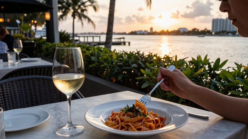 Gorgeous Waterfront Italian Restaurant Opens On Miami’s Grove Isle