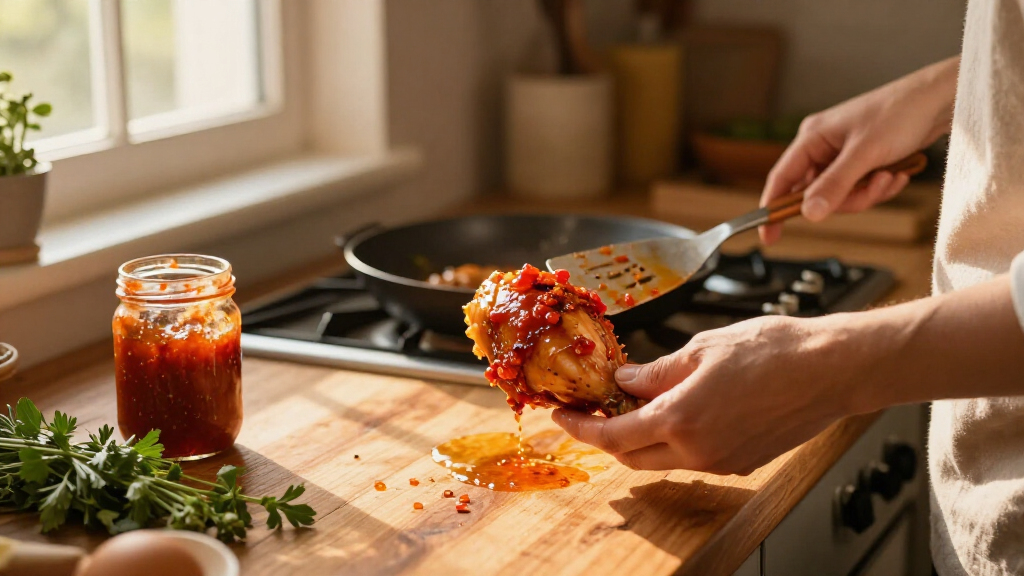 I Never Bread Chicken With Flour Or Egg Anymore — I Use This Condiment To Get It Perfectly Moist