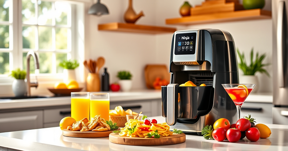 Ninja DZ550 Foodi 10-Quart Air Fryer: Summer's Ultimate Dual-Meal Solution