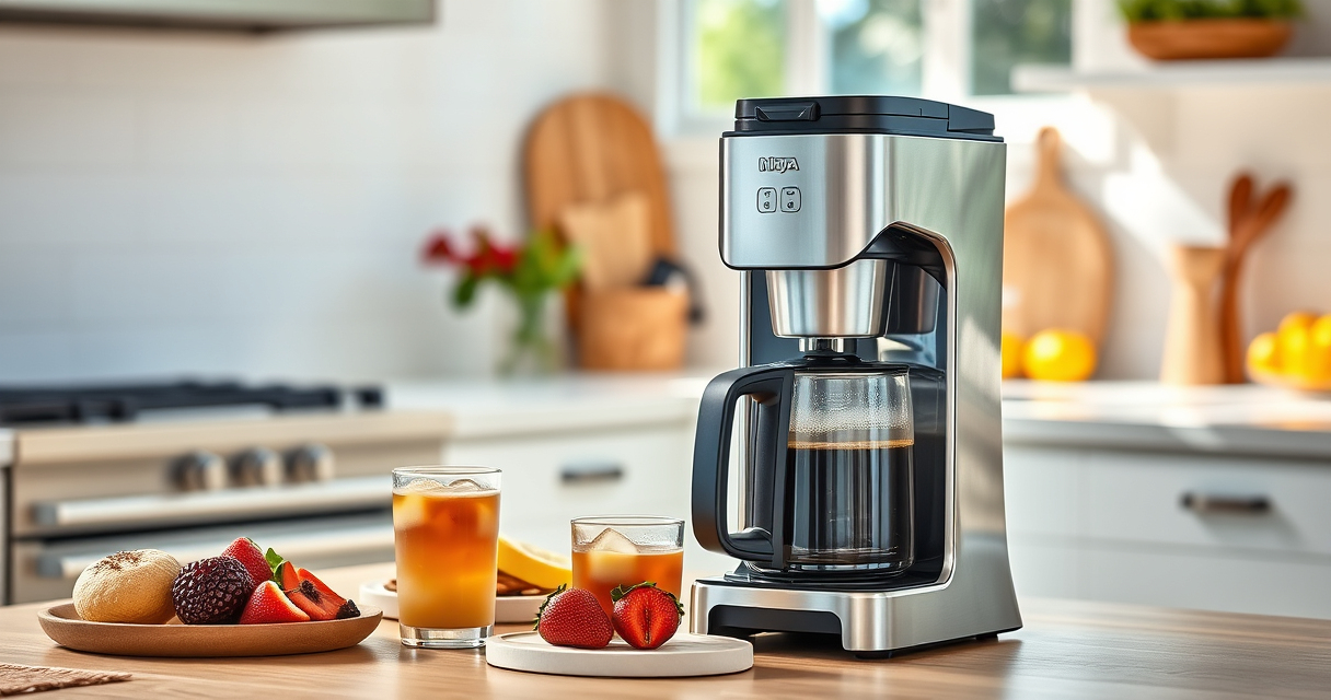 Ninja Hot & Iced XL Coffee Maker: Perfect for Summer Evenings