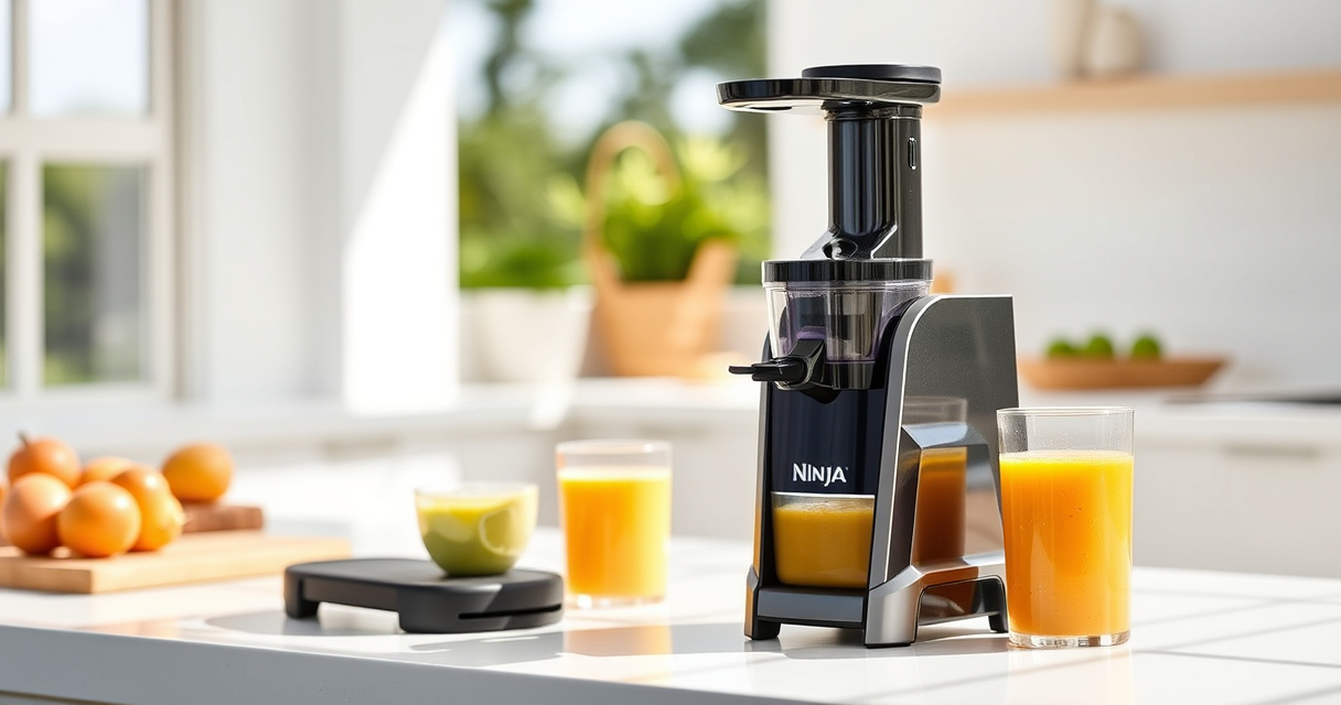 Ninja NeverClog Cold Press Juicer: Perfect for Sunny Summer Juicing