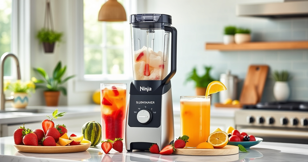 Ninja SLUSHi Twist: The Ultimate Frozen Drink Maker for Summer Fun